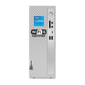 Lenovo IdeaCentre 3 Desktop, Intel Core i5-12400 Processor, 16GB RAM, 512GB SSD + 1TB HDD, HDMI, SD Card Reader, Wired K