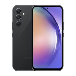 Samsung Galaxy A54 5G, 128GB, Awesome Black - Unlocked (Renewed)