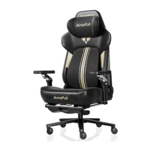 AutoFull M6 Ultra+ 2.0 Gaming Chair – World First with Shiatsu Massage | 720° Mechanical Armrests, Dynamic Lumbar Suppor
