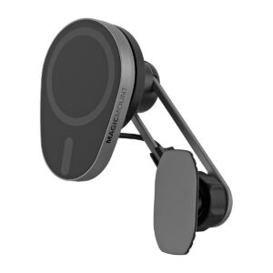Scosche MagicMount Charge Elite Qi2 15W Wireless Magnetic Phone Holder for Car Dash, Vent & Tesla Display, Fast Charging