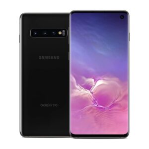 Samsung Galaxy S10 128GB 6.1" 4G LTE Unlocked, Prism Black (Renewed)