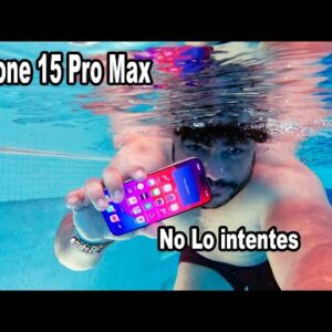IPhone 15 Pro Max Water Test You Won't Believe The Results