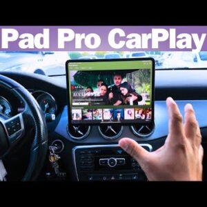 iPad Pro 13 as CarPlay: Transform your tablet into an in-car entertainment center”