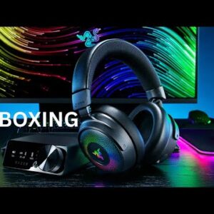 Razer Kraken V4 Pro Unboxing