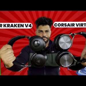 Razer Kraken V4 vs Corsair Virtuoso XT Comparison