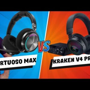 Corsair Virtuoso MAX vs Razer Kraken V4 Pro Comparison, You Won't Believe Which Is Better!!