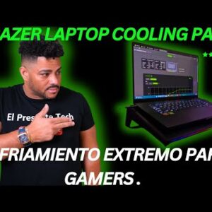 Extreme Cooling for Gamers Razer Laptop Cooling Pad.