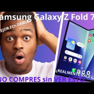 SAMSUNG GALAXY Z FOLD 7. The Thinnest and Most Powerful Foldable Phone. First Impressions!