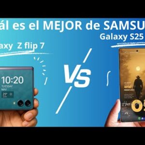 Galaxy Z Flip 7 vs. Galaxy S25 Ultra in an epic showdown. The ultimate comparison.