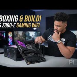 Asus ROG Strix Z890-E Gaming WiFi Unboxing and First Impressions