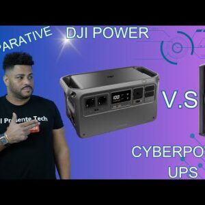 DJI Power 1000 V2 vs CYBERPOWER UPS Comparativa.