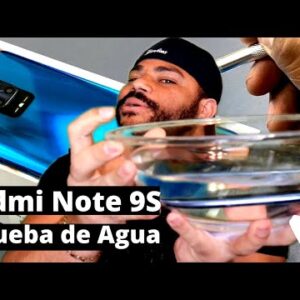 Xiaomi Redmi Note 9S Prueba De Agua