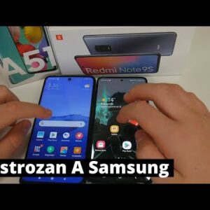 Xiaomi Redmi Note 9S VS Samsung Galaxy A51 Comparison