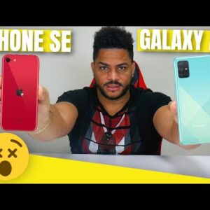 Samsung Galaxy A51 VS Iphone SE 2020 comparison