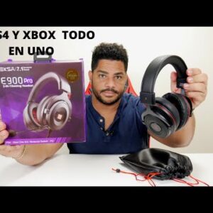 EKSA E900 Pro Gaming Headset Compatible with PC, PS4, Xbox One, Nintendo Switch, Phones and Tablets