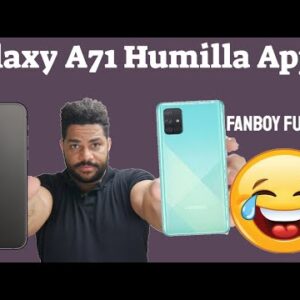 GALAXY A71 Humiliates Apple FURIOUS FANBOY