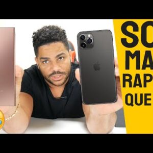 Galaxy Note 20 ultra VS Iphone 11 Pro Max Comparison They remove the crown😿