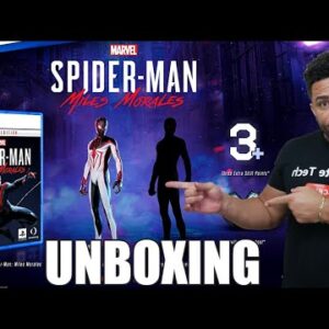 Spider-Man Miles Morales Launch Edition UNBOXING