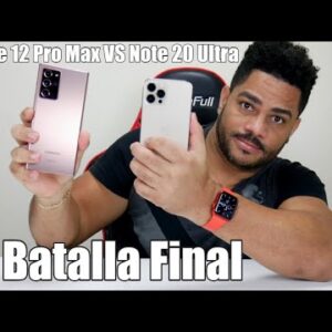 iPhone 12 Pro Max vs Samsung Galaxy Note 20 Ultra Comparison