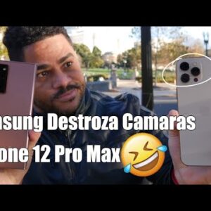 Iphone 12 Pro Max VS Galaxy Note 20 Ultra Smash Apple Cameras