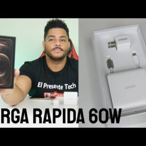 Charge Your Iphone 12 Super Rapido Anker 60W PIQ 3.0