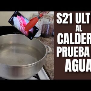 Galaxy S21 Ultra Hot Water Test