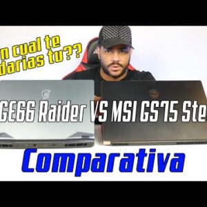 Which Laptop Should You Buy in the 2021 MSI GE66 Raider VS MSI GS75 Stealth RTX 2070 Super