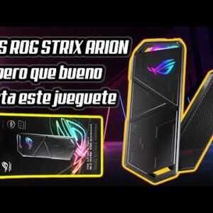 ASUS ROG STRIX ARION M.2 NVMe SSD Enclosure: I tested a Samsung 980 SSD and this happened.