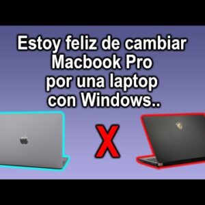 I swap Macbook Pro for a Windows laptop and I'm happy See why