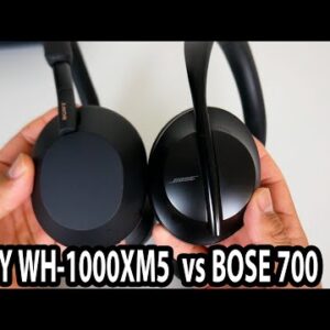 Sony WH-1000XM5 VS Bose 700 Comparison You will not Believe Which is the new King
