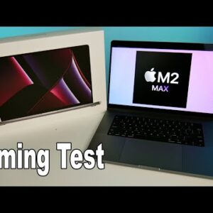 MacBook Pro M2 Gaming Test
