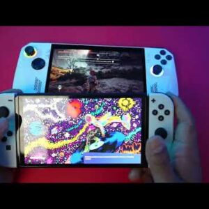 Asus Rog Ally VS Nintendo Switch OLED Comparison