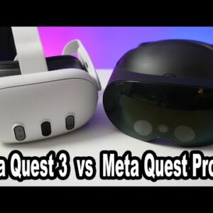 Meta Quest 3 vs Meta Quest Pro Comparison You won't believe which one I choose