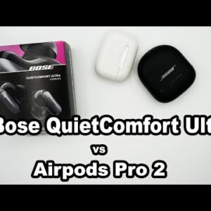 Bose QuietComfort Ultra VS Airpods Pro Gen2 Comparison No vas a Creer Cual Gano!!
