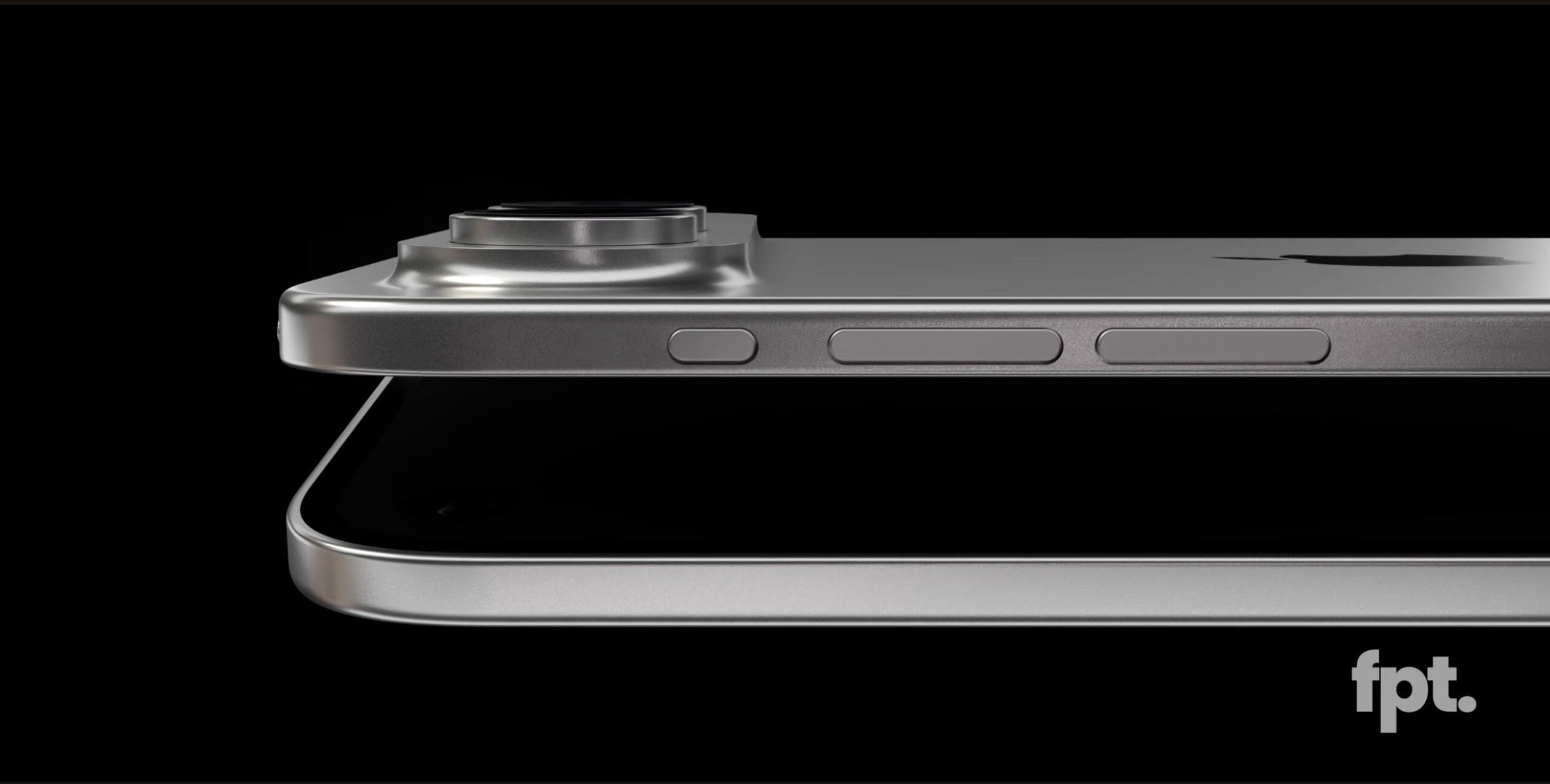 Perfil filtrado del iPhone plegable