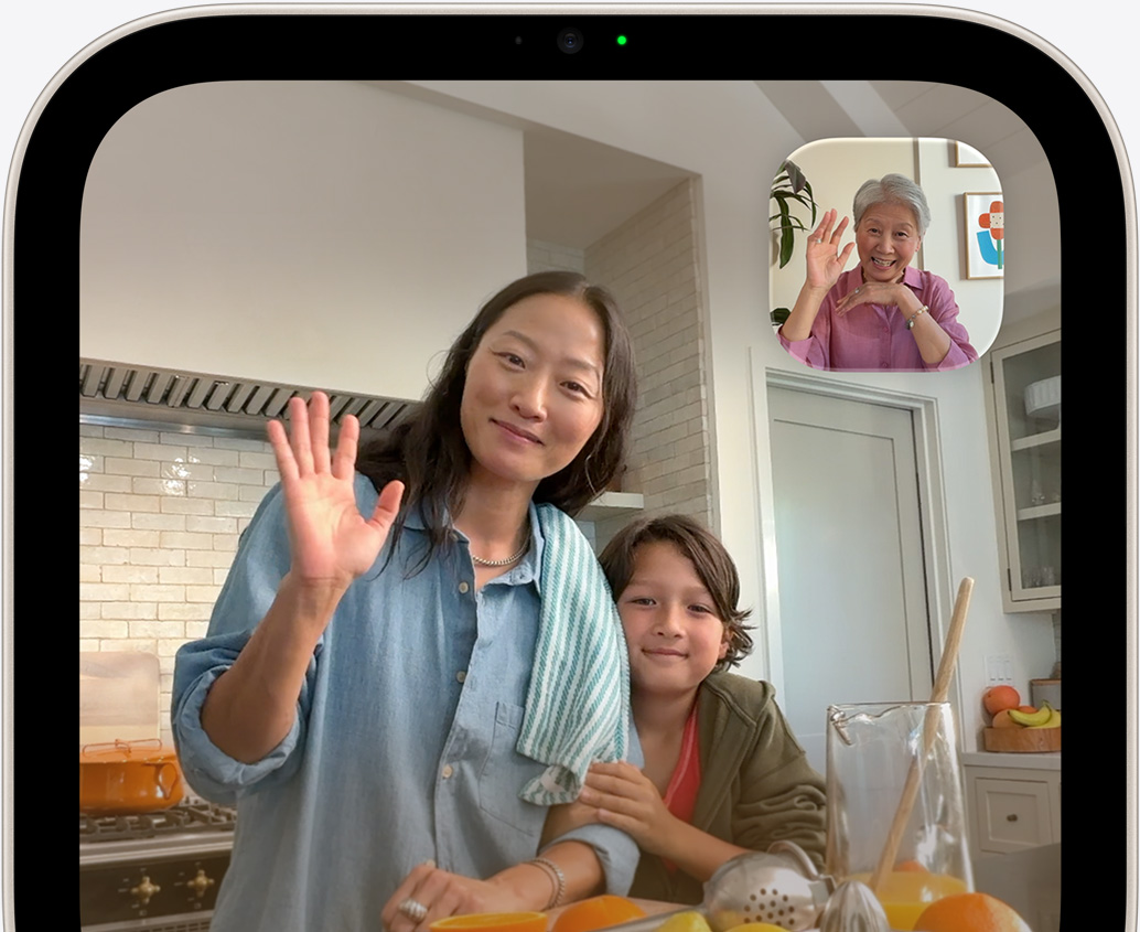 FaceTime en el Apple HomeView