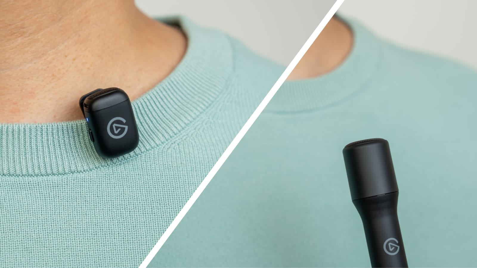 Modos Clip-On y Handheld del Wave Go