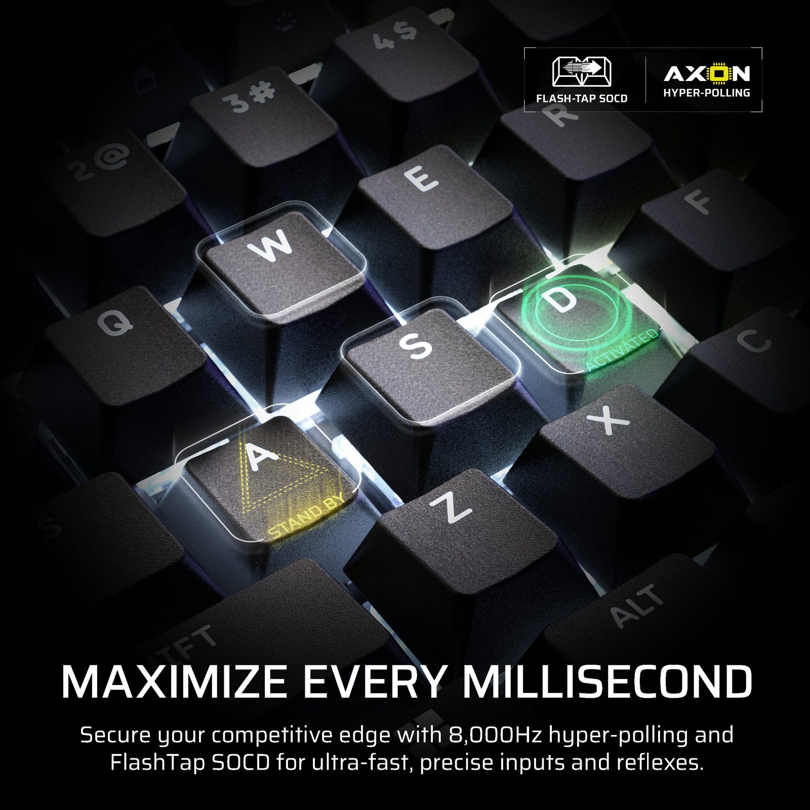Corsair Galleon 100 SD con polling de 8.000 Hz y FlashTap SOCD