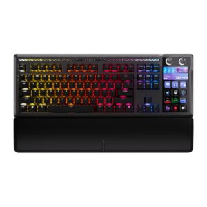 Corsair Galleon 100 SD teclado mecánico con Stream Deck integrado, vista frontal